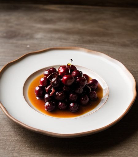 Sisibakwat-Okwemin (Sugared Cherries recipe image