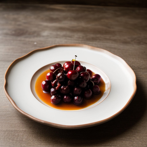 Sisibakwat-Okwemin (Sugared Cherries recipe image