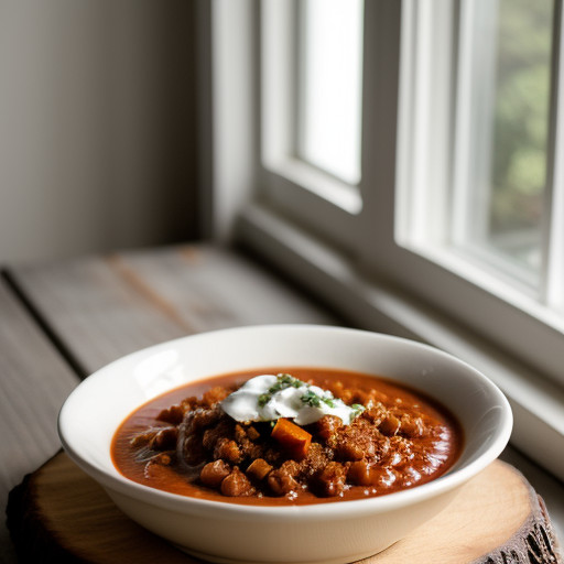 Six-Can Slow Cooked Chili recipe image