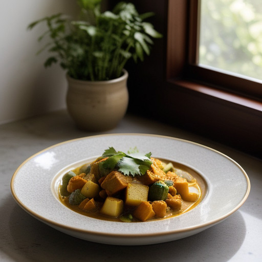 Six-Vegetable Curry recipe image