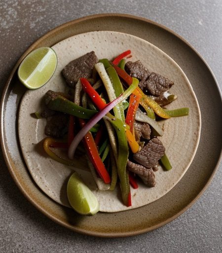 Sizzling Beef Fajitas recipe image