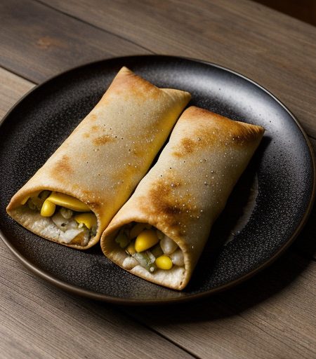 Sizzling Pork Pockets recipe image