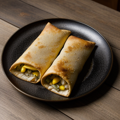 Sizzling Pork Pockets recipe image