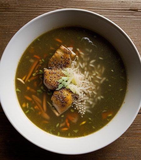 Sizzling Rice Soup #2 (Chicken recipe image