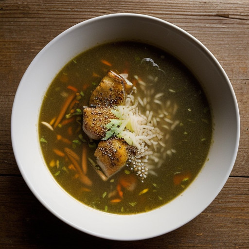 Sizzling Rice Soup #2 (Chicken recipe image