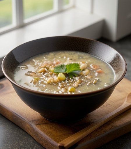 Sizzling Rice Soup #2 (Chicken recipe image