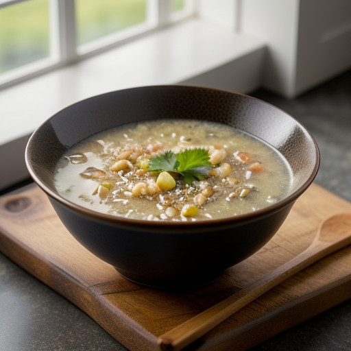 Sizzling Rice Soup #2 (Chicken recipe image