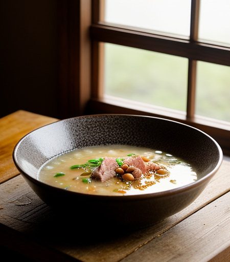 Sizzling Rice Soup (Hom recipe image