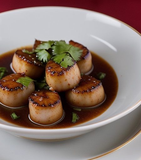 Sizzling Sichuan Scallops recipe image