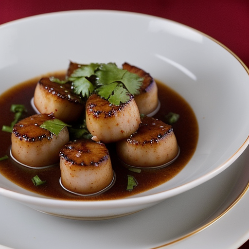Sizzling Sichuan Scallops recipe image