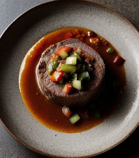 Sizzling Steaks and Salsa recipe image