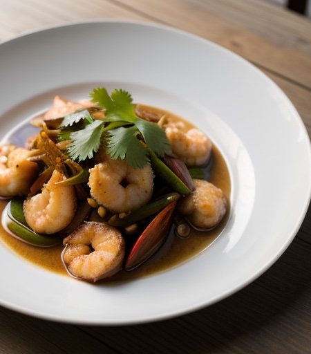 Sizzling Sweet & Sour Seafood recipe image
