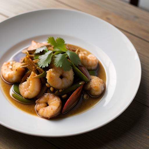 Sizzling Sweet & Sour Seafood recipe image