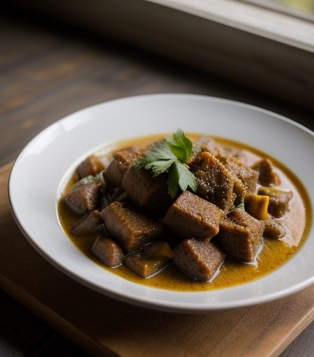 Skembe Yahni (Tripe Stew recipe image