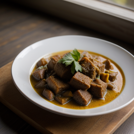 Skembe Yahni (Tripe Stew recipe image