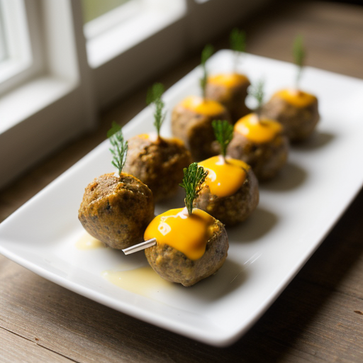 Skewered Cheese Balls recipe image