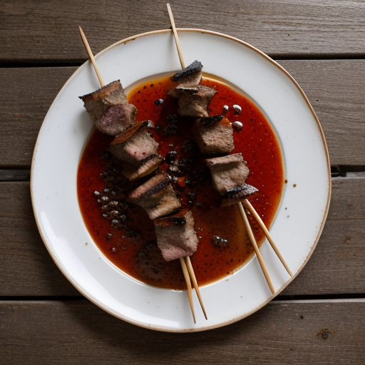 Skewered Lamb Tenderloin recipe image