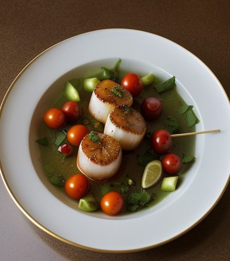 Skewered Scallops - Ames Center for Diabetes recipe image