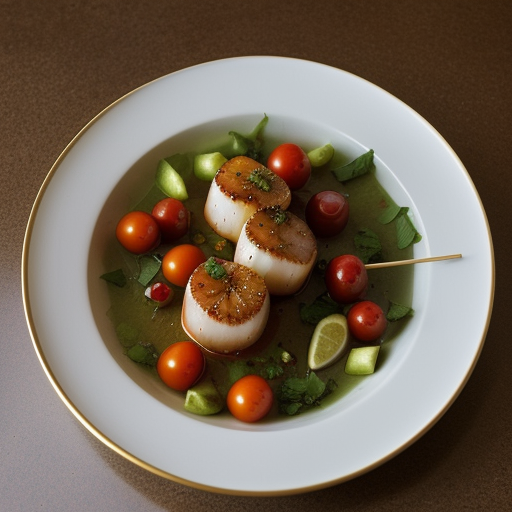 Skewered Scallops - Ames Center for Diabetes recipe image