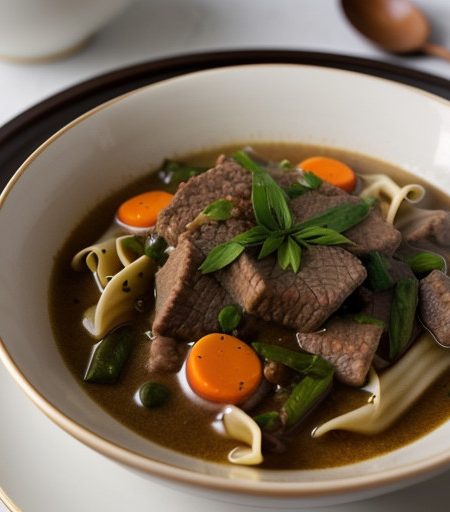 Skillet Beef "Stew" & Noodles recipe image