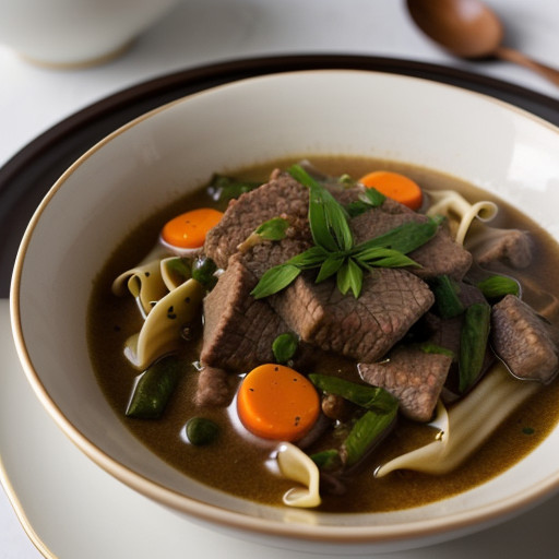 Skillet Beef "Stew" & Noodles recipe image