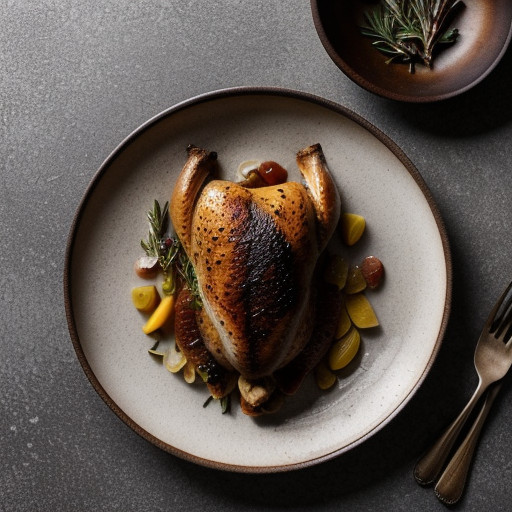Skillet Chicken Dinner for 2 recipe image