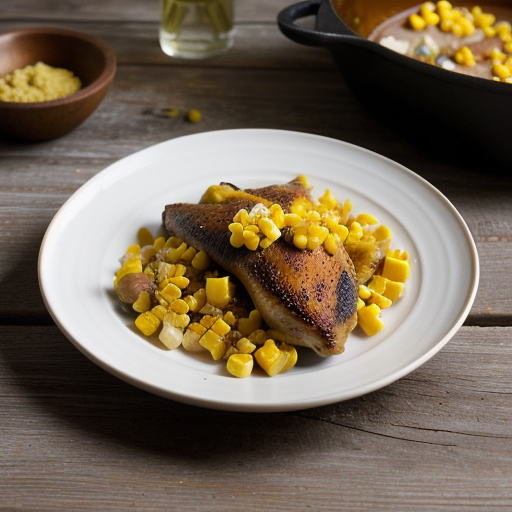 Skillet Corn and Chicken recipe image