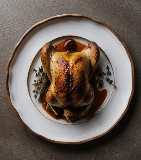 Skillet Herb Roasted Chicken Rbtn28 A recipe image