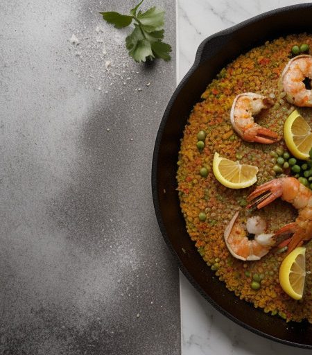 Skillet Paella recipe image