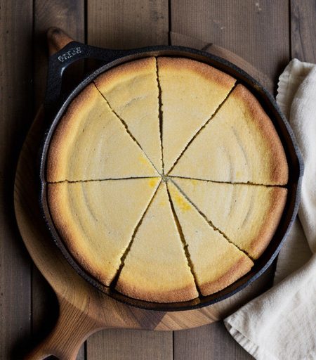Skillet-Sizzled Buttermilk Cornbread recipe image