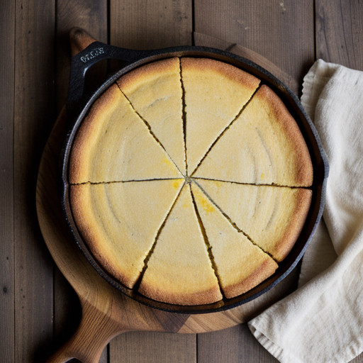 Skillet-Sizzled Buttermilk Cornbread recipe image