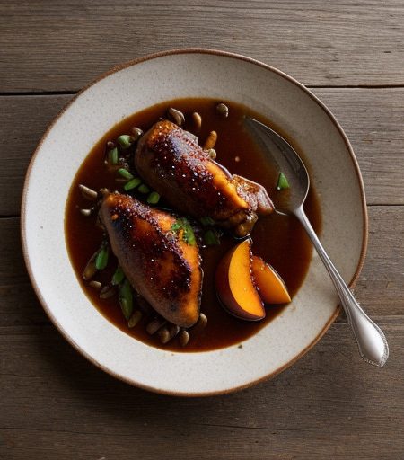Skillet Sticky Chicken recipe image