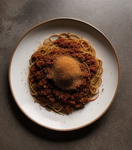Skillet Supper (Spagetti, Meat recipe image