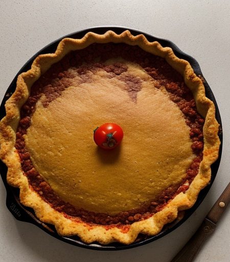 Skillet Taco Pie recipe image