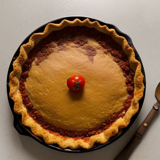 Skillet Taco Pie recipe image