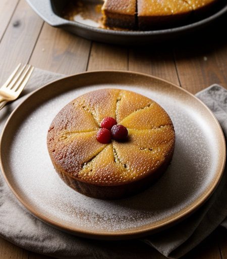 Skillet Upside Down Cake recipe image