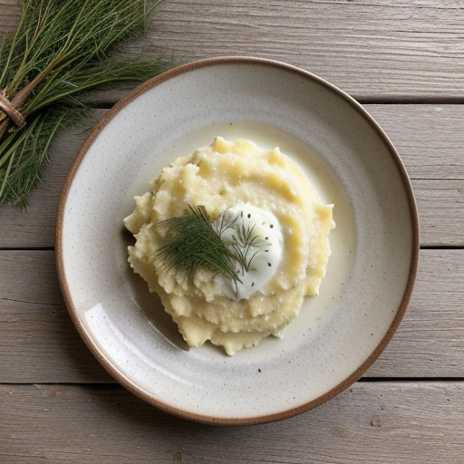 Skinny Buttermilk Mashed Potatoes recipe image