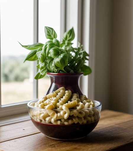 Skinny Macaroni Salad recipe image