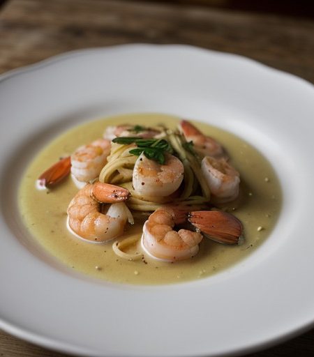 Skinny Shrimp Scampi recipe image