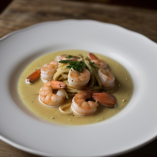 Skinny Shrimp Scampi recipe image