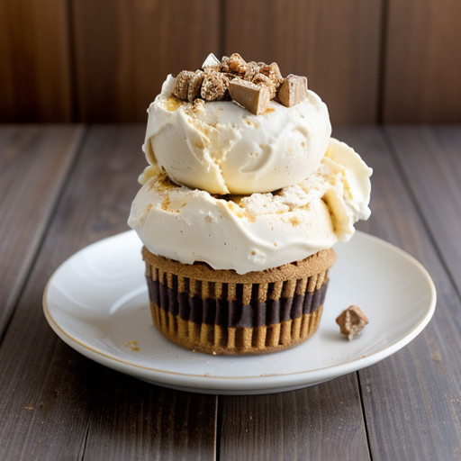 Skor Toffee Candy Bar Ice Cream recipe image