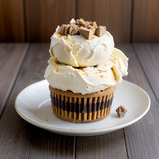 Skor Toffee Candy Bar Ice Cream recipe image