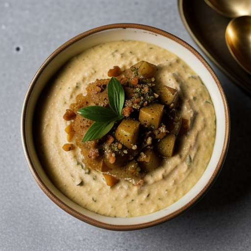 Skordalia (Greek Potato Dip recipe image