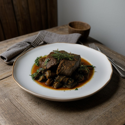 Slavonija Braised Lamb recipe image