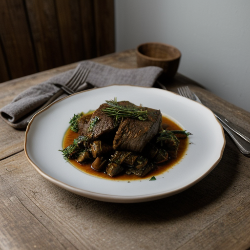 Slavonija Braised Lamb recipe image