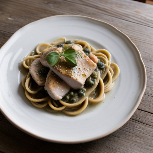 Slender Chicken Piccata recipe image