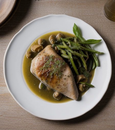Slender Chicken Piccata recipe image