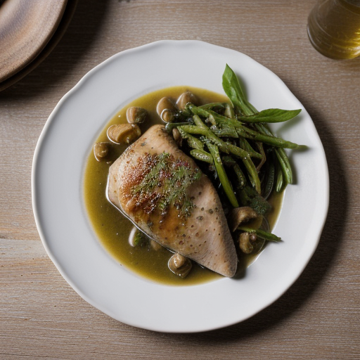 Slender Chicken Piccata recipe image