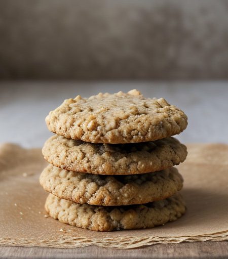 Slice & Bake Oatmeal Cookies recipe image