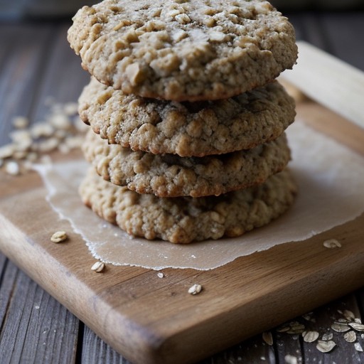 Slice and Bake Oatmeal Cookies recipe image